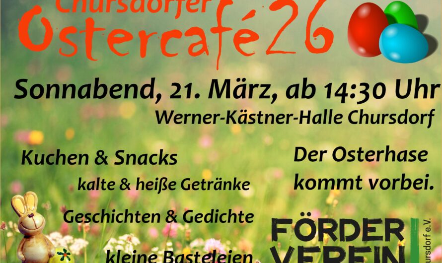 Einladung zum Ostercafé